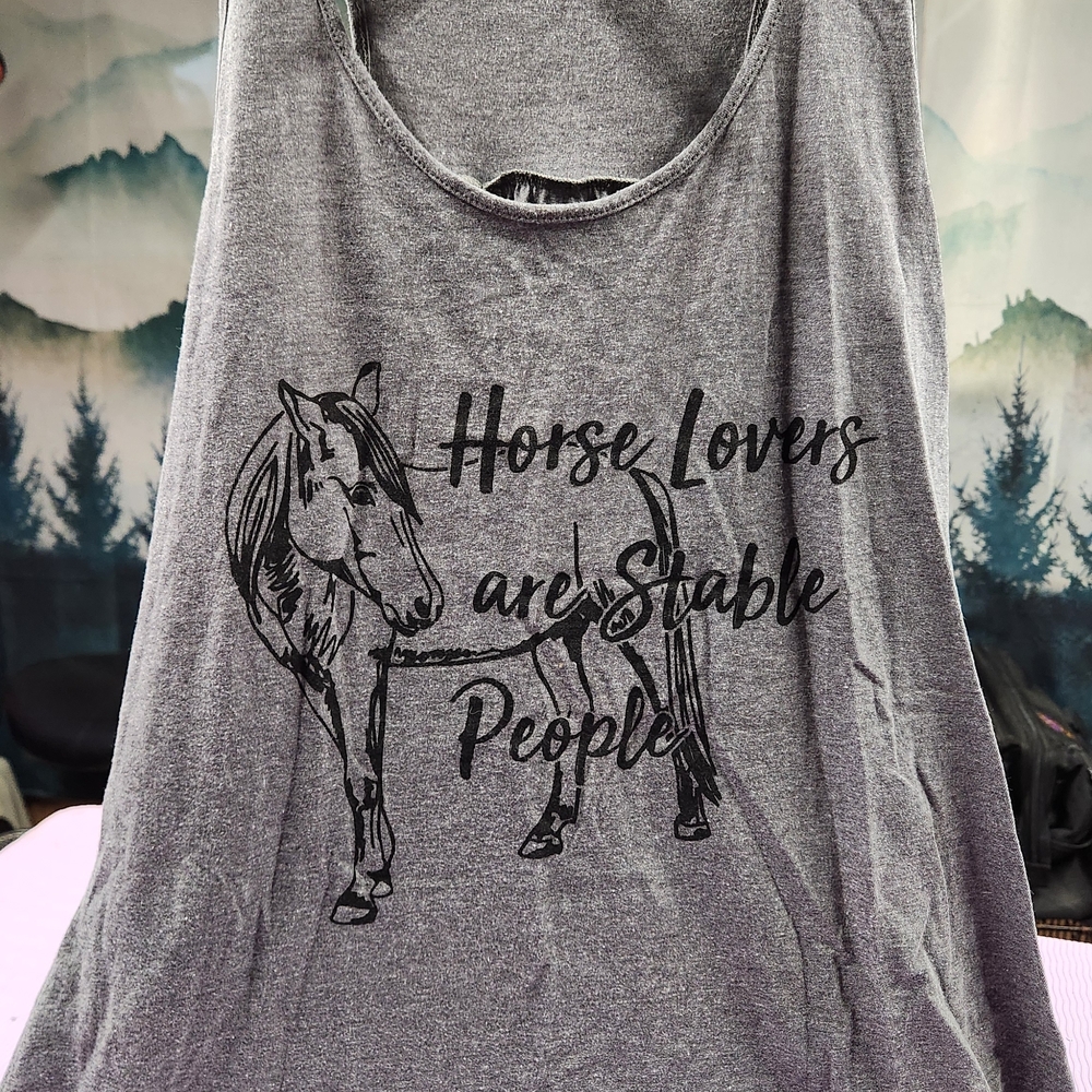 District Charcoal Graphic Tank